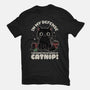 It's The Catnip's Fault-Womens-Fitted-Tee-Popnotic