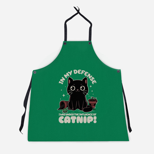 It's The Catnip's Fault-Unisex-Kitchen-Apron-Popnotic