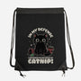 It's The Catnip's Fault-None-Drawstring-Bag-Popnotic