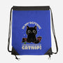 It's The Catnip's Fault-None-Drawstring-Bag-Popnotic