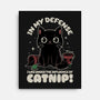 It's The Catnip's Fault-None-Stretched-Canvas-Popnotic