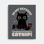 It's The Catnip's Fault-None-Stretched-Canvas-Popnotic