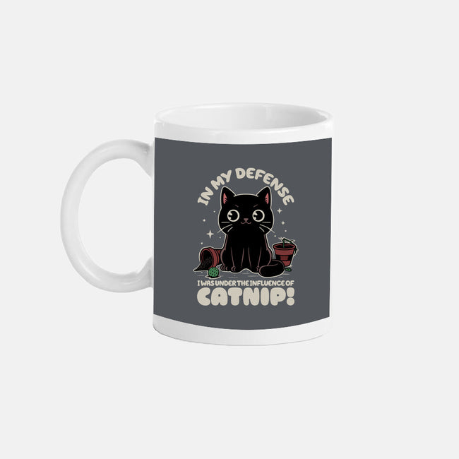 It's The Catnip's Fault-None-Mug-Drinkware-Popnotic
