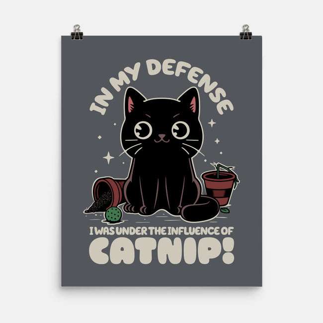 It's The Catnip's Fault-None-Matte-Poster-Popnotic