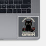 It's The Catnip's Fault-None-Glossy-Sticker-Popnotic