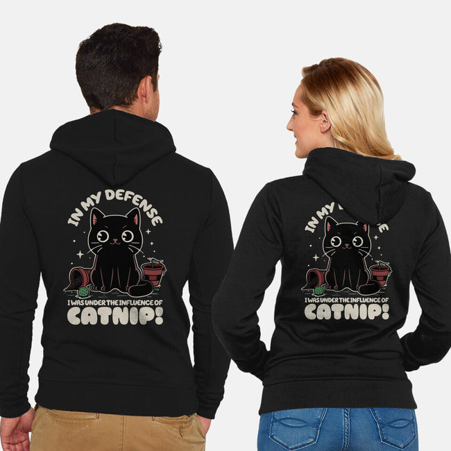 It's The Catnip's Fault-Unisex-Zip-Up-Sweatshirt-Popnotic