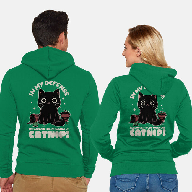 It's The Catnip's Fault-Unisex-Zip-Up-Sweatshirt-Popnotic