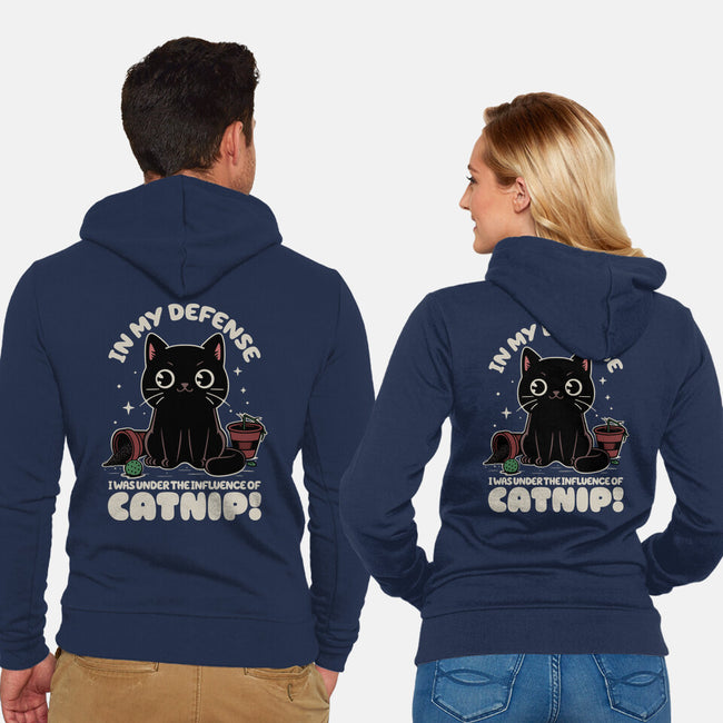 It's The Catnip's Fault-Unisex-Zip-Up-Sweatshirt-Popnotic