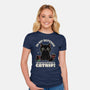 It's The Catnip's Fault-Womens-Fitted-Tee-Popnotic