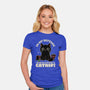 It's The Catnip's Fault-Womens-Fitted-Tee-Popnotic
