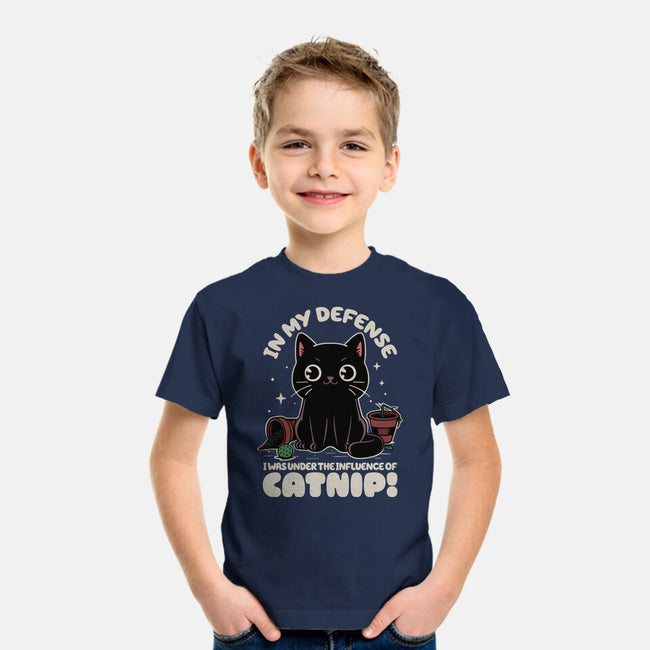 It's The Catnip's Fault-Youth-Basic-Tee-Popnotic