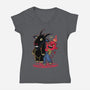 It's So Fluffy-Womens-V-Neck-Tee-Popnotic