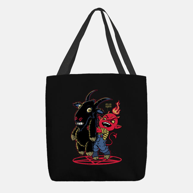It's So Fluffy-None-Basic Tote-Bag-Popnotic