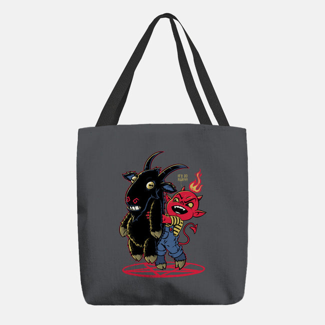 It's So Fluffy-None-Basic Tote-Bag-Popnotic