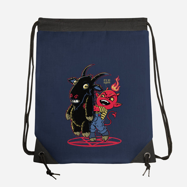It's So Fluffy-None-Drawstring-Bag-Popnotic