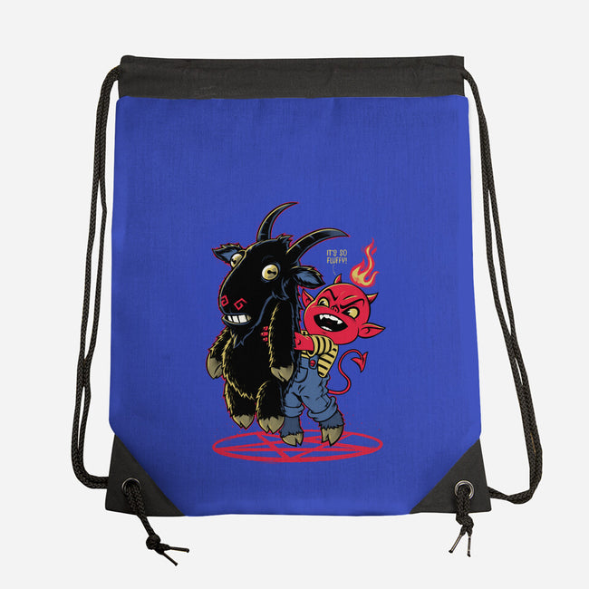 It's So Fluffy-None-Drawstring-Bag-Popnotic