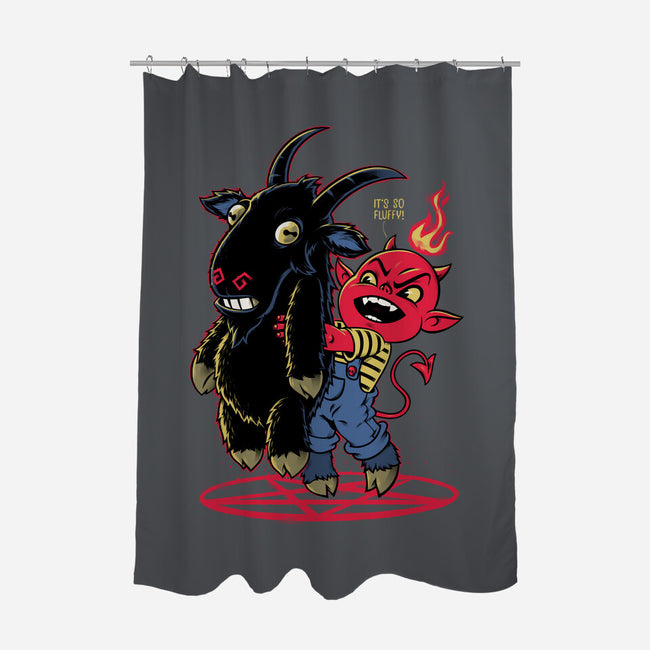 It's So Fluffy-None-Polyester-Shower Curtain-Popnotic