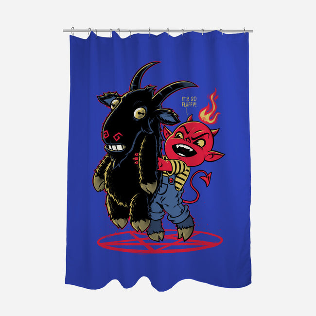 It's So Fluffy-None-Polyester-Shower Curtain-Popnotic