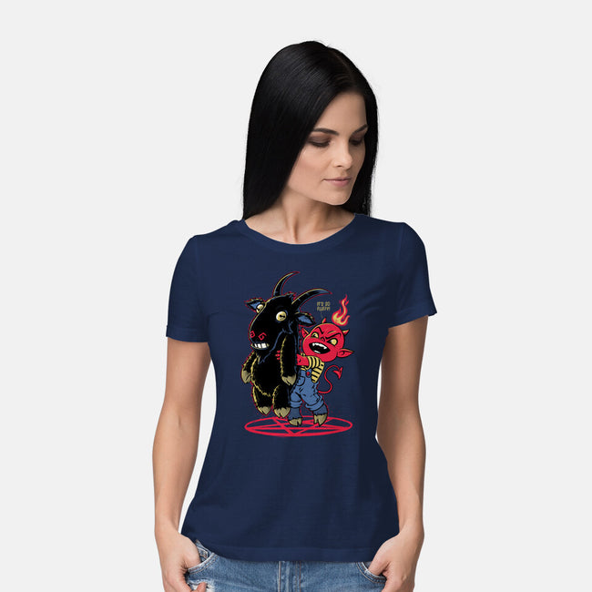 It's So Fluffy-Womens-Basic-Tee-Popnotic