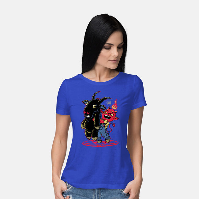 It's So Fluffy-Womens-Basic-Tee-Popnotic