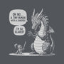 Sarcastic Dragon-None-Adjustable Tote-Bag-Popnotic