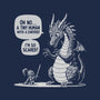 Sarcastic Dragon-None-Adjustable Tote-Bag-Popnotic