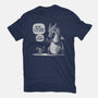 Sarcastic Dragon-Womens-Fitted-Tee-Popnotic