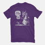 Sarcastic Dragon-Womens-Fitted-Tee-Popnotic