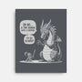 Sarcastic Dragon-None-Stretched-Canvas-Popnotic