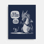 Sarcastic Dragon-None-Stretched-Canvas-Popnotic