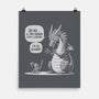 Sarcastic Dragon-None-Matte-Poster-Popnotic