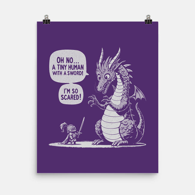 Sarcastic Dragon-None-Matte-Poster-Popnotic