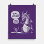 Sarcastic Dragon-None-Matte-Poster-Popnotic