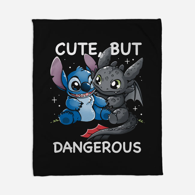 Cute But Dangerous Animals-None-Fleece-Blanket-Vallina84