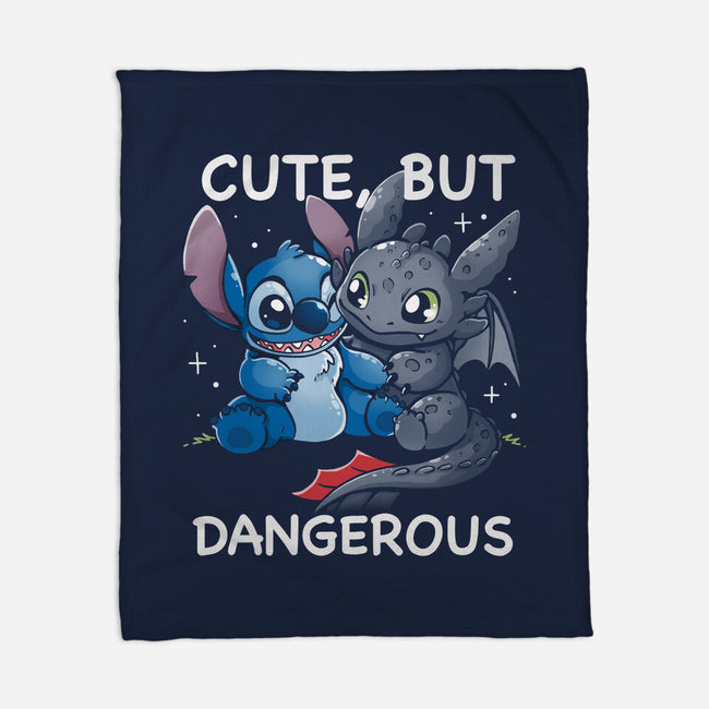 Cute But Dangerous Animals-None-Fleece-Blanket-Vallina84