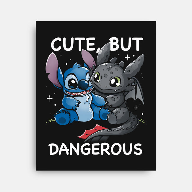 Cute But Dangerous Animals-None-Stretched-Canvas-Vallina84