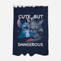 Cute But Dangerous Animals-None-Polyester-Shower Curtain-Vallina84