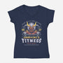 Onryoki Fitness-Womens-V-Neck-Tee-LAGELANTEE