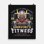 Onryoki Fitness-None-Matte-Poster-LAGELANTEE