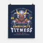 Onryoki Fitness-None-Matte-Poster-LAGELANTEE