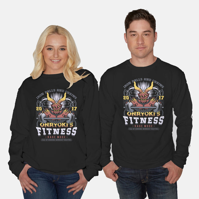 Onryoki Fitness-Unisex-Crew Neck-Sweatshirt-LAGELANTEE