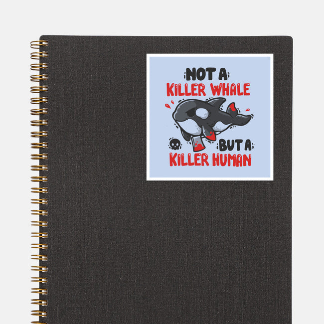 Killer Human-None-Glossy-Sticker-Vallina84