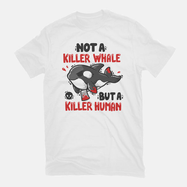 Killer Human-Womens-Fitted-Tee-Vallina84