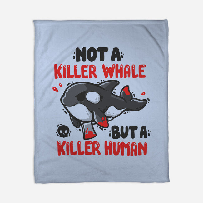 Killer Human-None-Fleece-Blanket-Vallina84