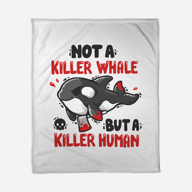 Killer Human-None-Fleece-Blanket-Vallina84