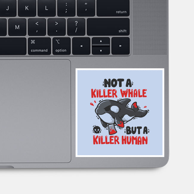 Killer Human-None-Glossy-Sticker-Vallina84