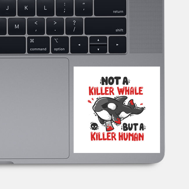 Killer Human-None-Glossy-Sticker-Vallina84