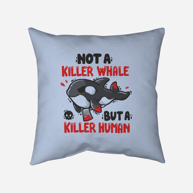 Killer Human-None-Removable Cover w Insert-Throw Pillow-Vallina84