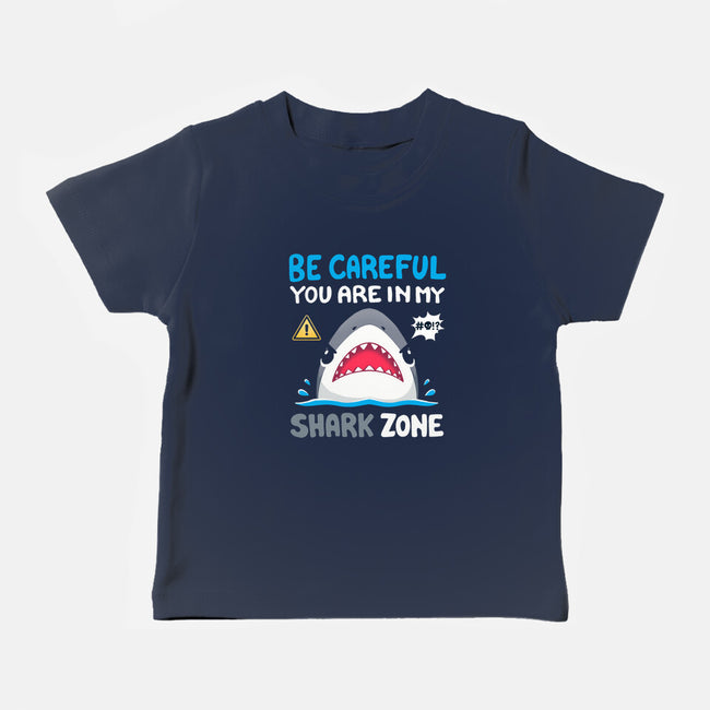 Shark Zone-Baby-Basic-Tee-Vallina84