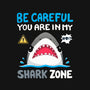 Shark Zone-Womens-Fitted-Tee-Vallina84